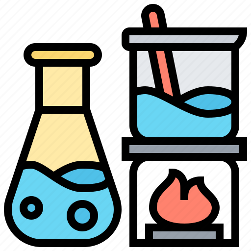 Chemistry, experiment, flask, laboratory, research icon - Download on Iconfinder