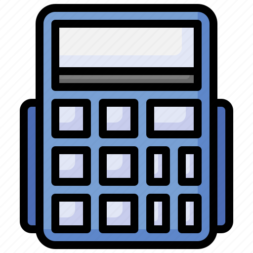 Calculator, education, maths, calculate, technology icon - Download on Iconfinder