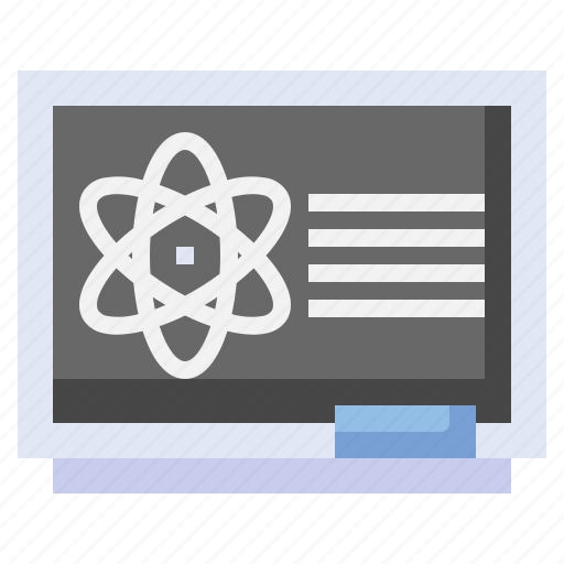 Blackboard, theory, formula, report, physics icon - Download on Iconfinder