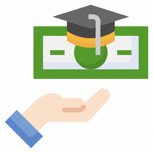 Scholarship, fees, degree, loan, mortarboard icon - Download on Iconfinder