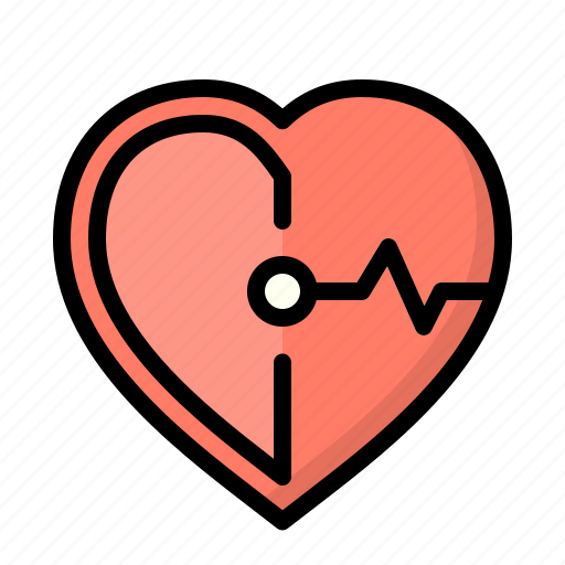 Cardilogy, health, healthcare, heart, heartbeat, love, medical icon - Download on Iconfinder