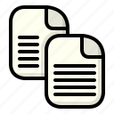 copy, document, duplicate, file, format, paper, paste