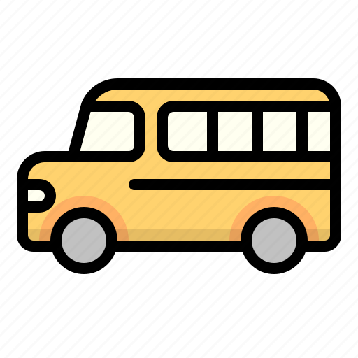 Bus, car, education, learning, school, transport, transportation icon - Download on Iconfinder