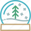 ball, christmas, glass, globe, house, snowglass, tree 