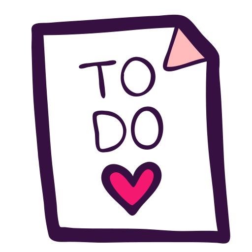 Checkbox, document, done, heart, list, task, to do icon - Free download