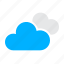 cloud, clouds, data, forecast, night, cloudy, network, storage, weather 