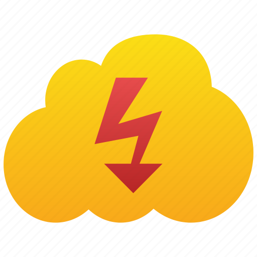 Cloud, lightning, storm, energy, forecast, power, spark icon - Download on Iconfinder