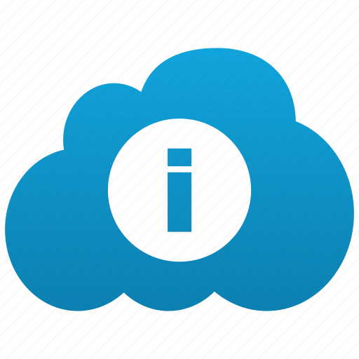 About, cloud, help, info, information, support icon - Download on Iconfinder