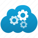 cloud, configuration, control, gears, options, preferences, service, settings, system, customize