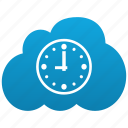 cloud, time, alarm, calendar, date, clock, timestamp, event