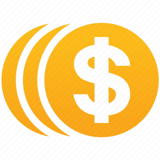 Cash, dollar, donation, finance, gold coins, income, money icon - Download on Iconfinder