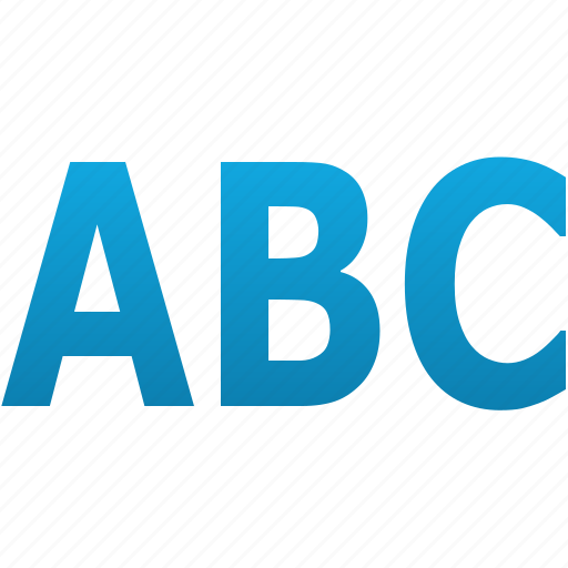 Abc, alphabet, character, font, language, letter, text icon - Download on Iconfinder
