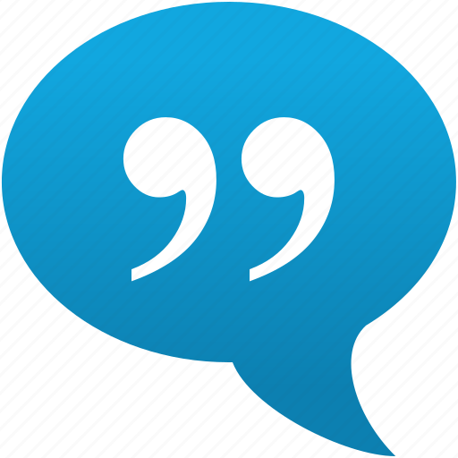 Citation, comment, message, quotation, quote, speech, cite icon - Download on Iconfinder