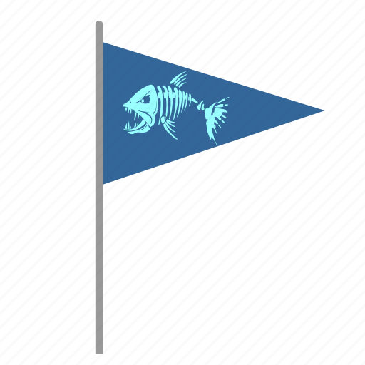 Dead, fish, flag, pointer icon - Download on Iconfinder