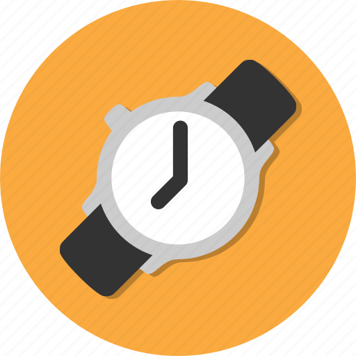 Circle, general, hour, style, time, watch, wristwatch icon - Download on Iconfinder