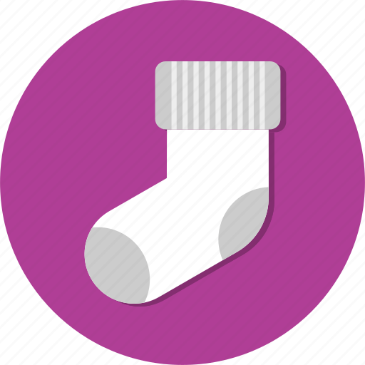 Circle, general, footwear, sock icon - Download on Iconfinder