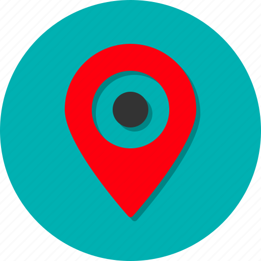 Circle, general, bubble, location, map, point icon - Download on Iconfinder