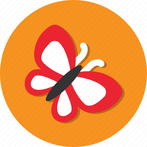Circle, general, animal, butterfly, fly icon - Download on Iconfinder