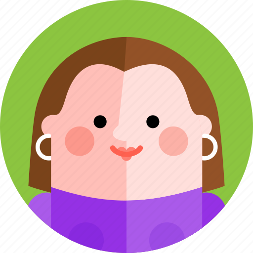 Avatar, character, female, girl, people, profile, woman icon - Download on Iconfinder