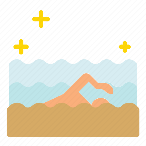 Beach, ocean, sea, wave icon - Download on Iconfinder