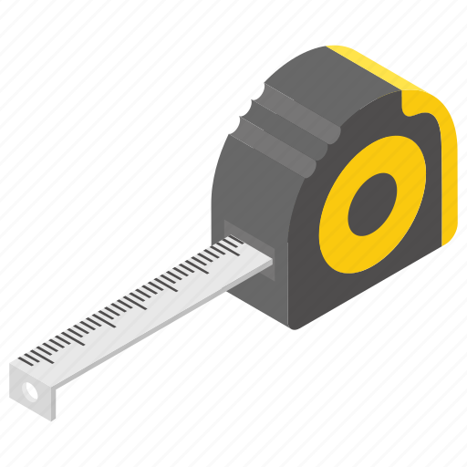 Construction inches tap, inches tape, measurement, measuring tape, ruler icon - Download on Iconfinder