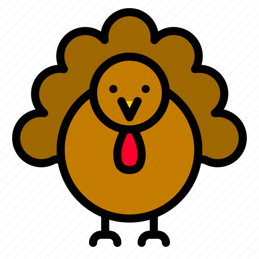 Animal, autumn, fall, farm, thanksgiving, turkey icon - Download on Iconfinder
