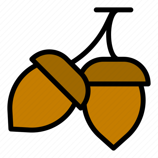 Acorn, autumn, fall, thanksgiving icon - Download on Iconfinder