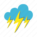 lightning, weather, cloud, forecast, metereology