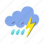 lightning, rain, weather, forecast, climate, cloudy 