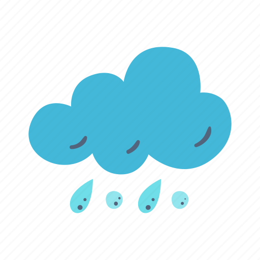 Rain, hail, rainy, weather, forecast, climate, clouds icon - Download on Iconfinder