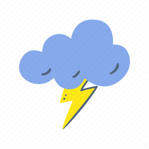 Thunder, lightning, weather, forecast, climate icon - Download on Iconfinder