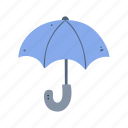 umbrella, weather, forecast, cloudy, rain, protection