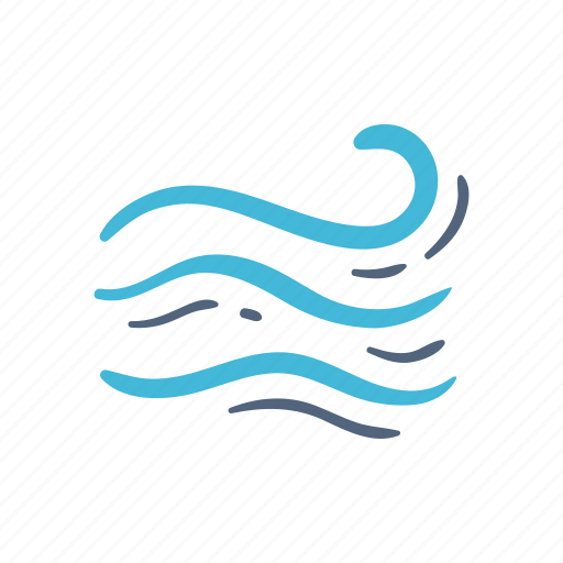 Wind, weather, forecast, climate, windy icon - Download on Iconfinder
