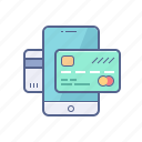 card, mobile, online, payment, transaction