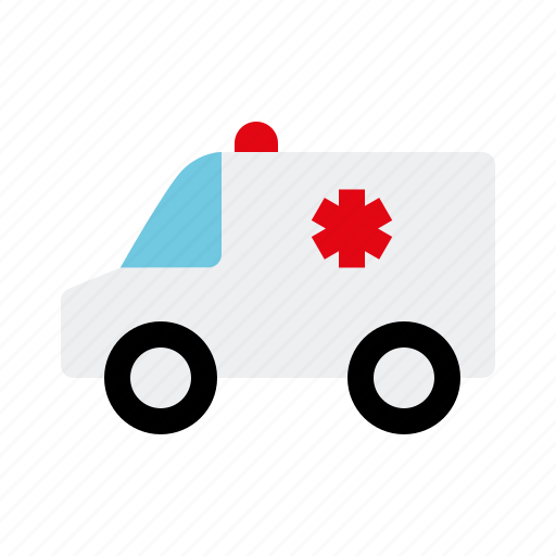 Ambulance, automotive, emergency, motor vehicle, traffic, transportation, van icon - Download on Iconfinder