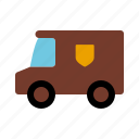 automotive, delivery, motor vehicle, parcel service, traffic, transportation, van