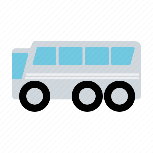 Automotive, bus, coach, motor vehicle, silver, traffic, transportation icon - Download on Iconfinder