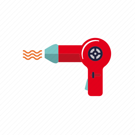 Bathroom, beauty, blowdryer, electrical, hair styling, hairdryer icon - Download on Iconfinder