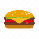 burger, cheeseburger, fast food, food, hamburger, junk food, meat