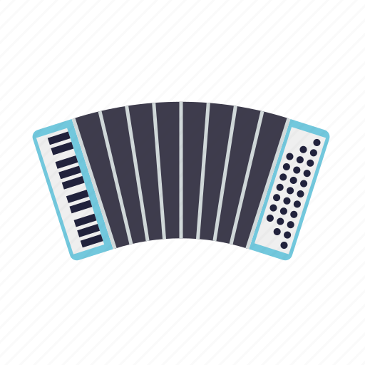 Accordion, harmonica, instrument, keyboard, music, sound, squeezebox icon - Download on Iconfinder