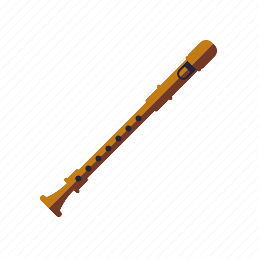 Flute, instrument, music, recorder, sound, wind icon - Download on Iconfinder