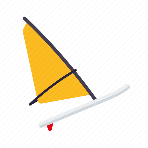 Equipment, sail, sports, surfboard, water sports, windsurfing icon - Download on Iconfinder