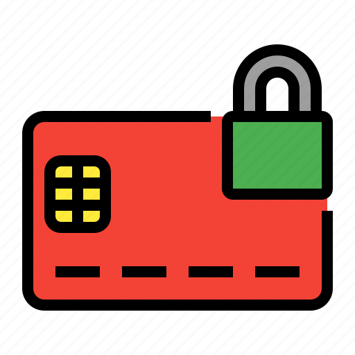 Card, chip, credit, debit, lock icon - Download on Iconfinder