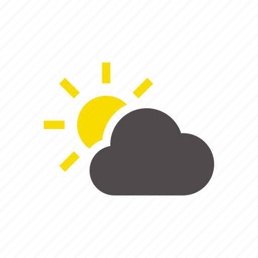 Weather, cloud, clouds, rain, sun, sunny, temperature icon - Download on Iconfinder
