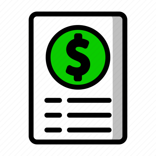Icon, color, invoice icon - Download on Iconfinder