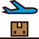 airplane, order, plane, shipping, transit