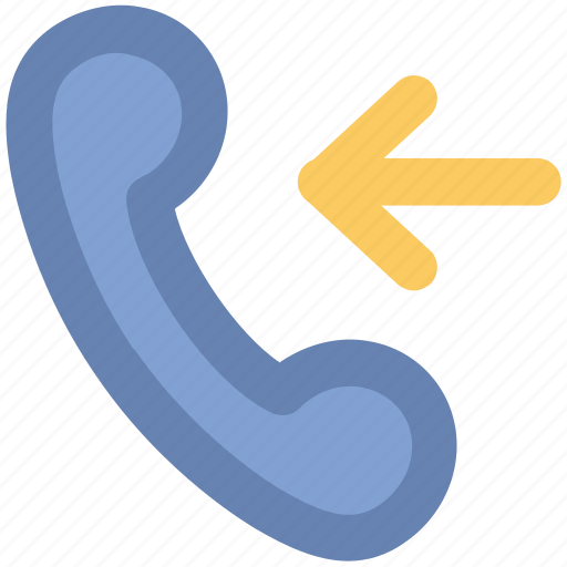 Call, incoming call, mobile, received call, telephone call icon - Download on Iconfinder
