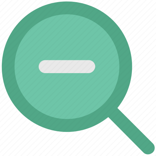 Magnifier, magnifying, search glass, view, zoom, zoom out icon - Download on Iconfinder