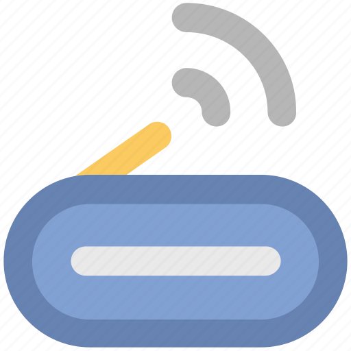Internet booster, modem, router, signal, wifi modem, wifi router, wifi signals icon - Download on Iconfinder