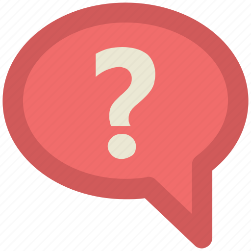 Bubble chat, faq question, query, question, question mark, support icon - Download on Iconfinder